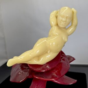 Putti Angel & Rose 2008 by Pino Signoretto (Italian, 1944-2017)